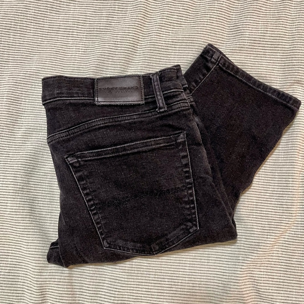 Lucky Brand Men’s 110 Slim Black Jeans